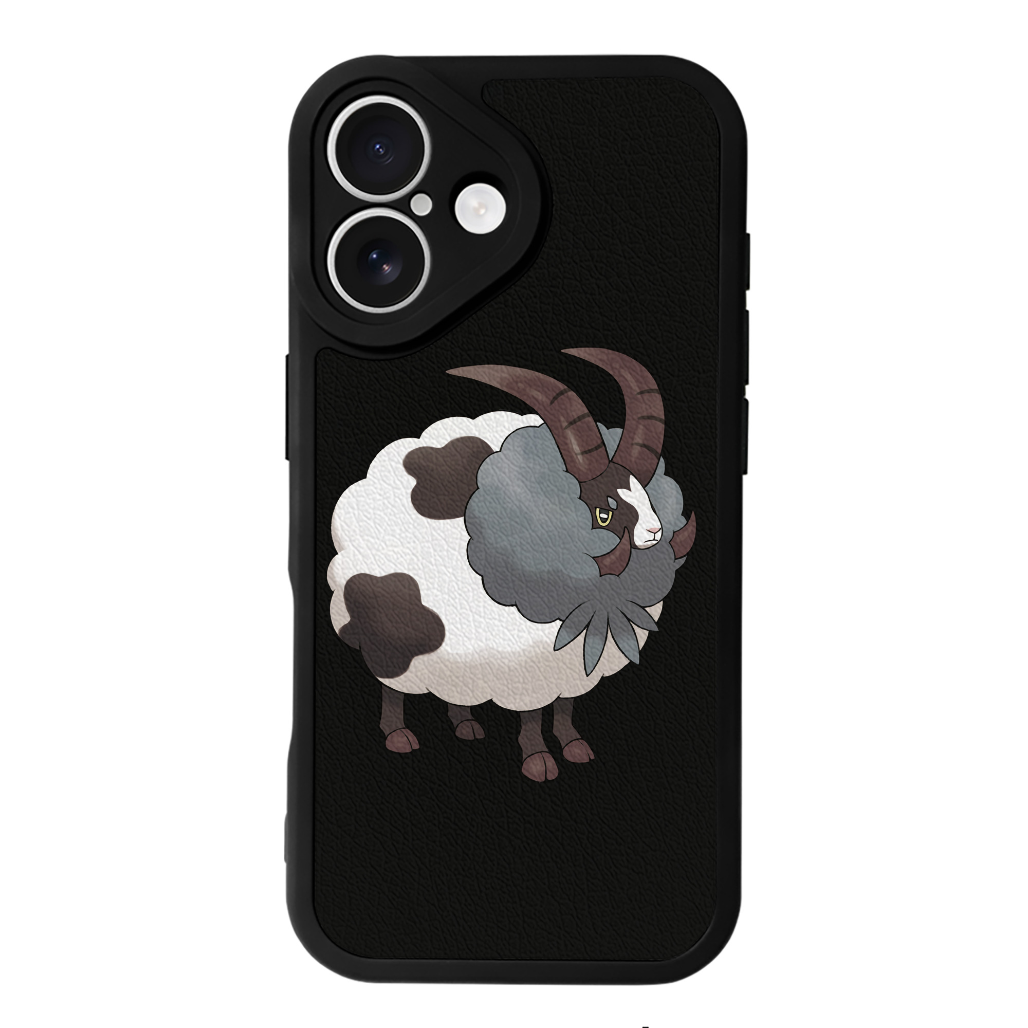 （画像用） ポケットモンスター Pokémon 【iPhone 16シリーズ対応】シリコンスマホケース（レザー調） 材質：シリコン